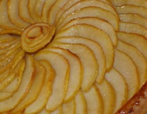 Tarte fine aux pommes