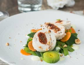 Ballotine de volaille au chorizo