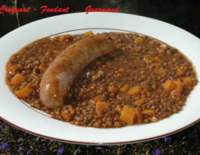 Ragoût de lentilles