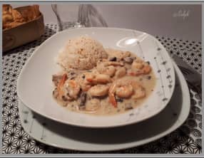 Crevettes à la Normande