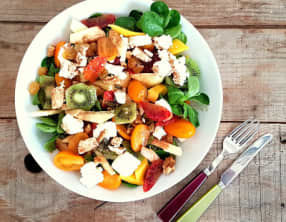 Salade fruitée à la feta
