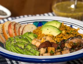 Salade santé vitaminée aux graines de chia