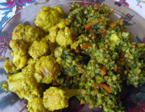 Curry crémeux vegan de chou-fleur