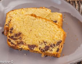 Gâteau du matin à la polenta et au chocolat