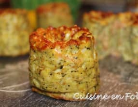 Cannelés brocolis et parmesan
