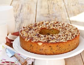 Gâteau agrumes et fruits secs