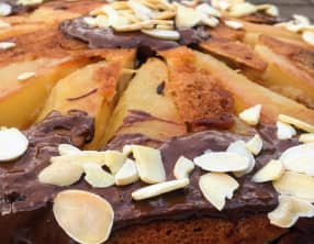 Gâteau poires chocolat