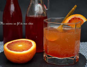 Sirop à l'orange sanguine