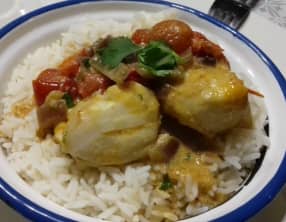 cabillaud à la polynésienne