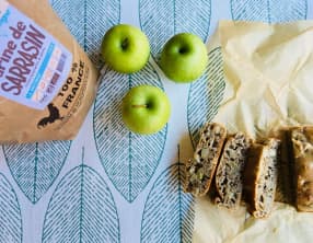Bread Cake au sarrasin, aux pommes et à l’anis