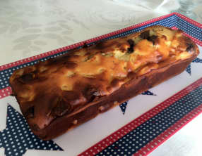 Cake très moelleux pommes et chocolat