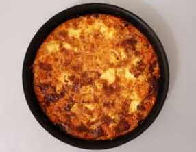 Quiche sans pâte patates douces feta