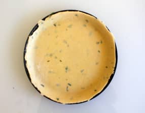 Pâte brisée légère au fromage blanc