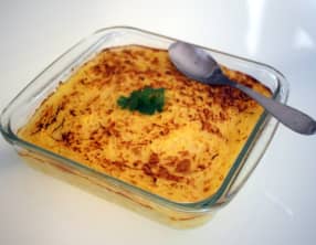 Gratin de courge spaghetti à la cancoillotte