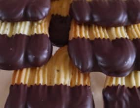 Mes spritzs au chocolat noir