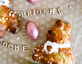 Lapins de Pâques briochés