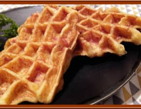 Gaufres aux flocons de purée