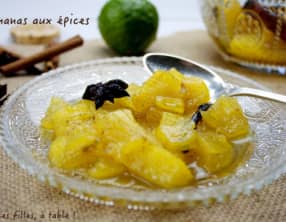 Ananas aux épices