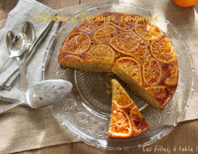 Gâteau à l’orange sanguine