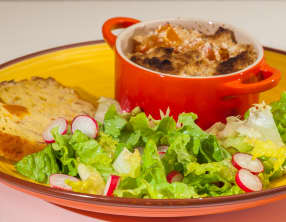 Crumble de potimarron aux épices