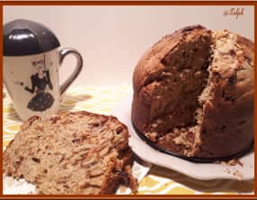 Panettone aux raisins secs