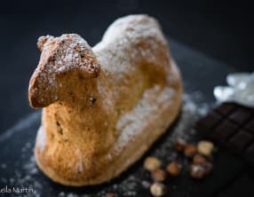 Lämmele aux noisettes et pépites de chocolat