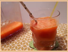 Jus de pamplemousse, carottes