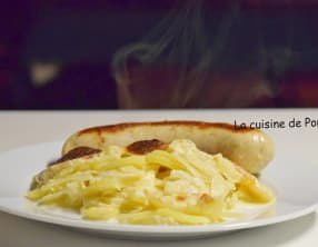 Gratin de pommes de terre et fenouil