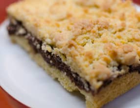 Crumble fourré au Nutella