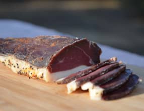 Tartiflette au magret de canard séché