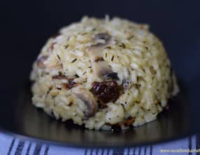 Risotto au petit lait de chèvre ou de vache