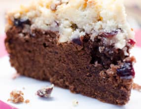 Crumb cake au chocolat