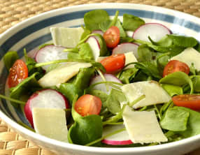 Salade de pourpier à l'huile d'olive