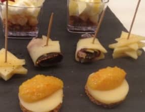 Mises en bouche gourmandes à l’Emmental de Savoie IGP
