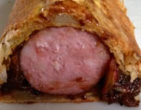 Saucisse de Morteau en croûte