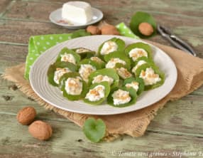 Nombrils de Vénus garnis