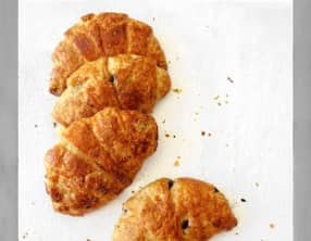 Croissants irrésistibles au Gianduja