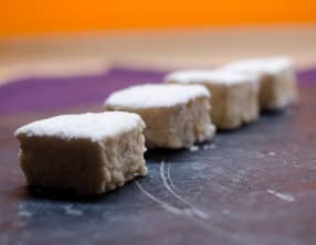 Guimauves aromatisées au sirop d'érable