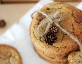 Cookies à la pralinoise et au pralin