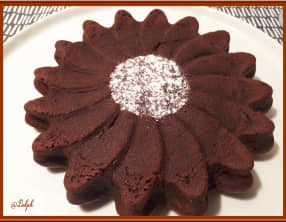 Fondant au chocolat et lait concentré sucré