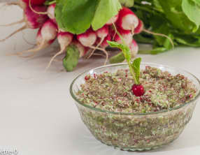 Beurre d'apéro aux radis