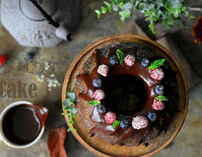 Bundt cake au chocolat