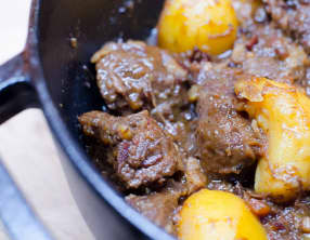 Joue de bœuf à la bière