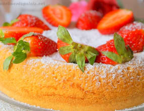 Gâteau de savoie super moelleux