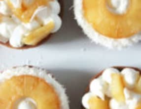 Tartelettes piña colada