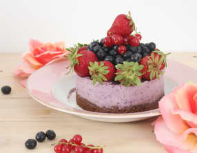 Cheesecake fruits rouges
