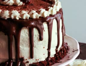 Layers cake forêt noire