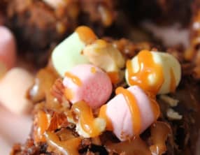 Rocky road : chocolat et caramel