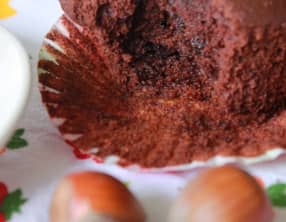 Muffins chocolat et noisette
