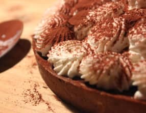 Tarte chocolat Liégeois